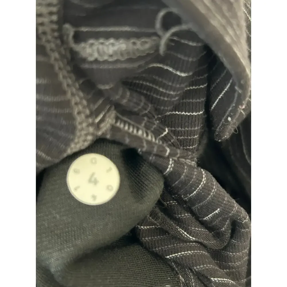 Lululemon women Wunder Under Legging High Rise 27" size 4 Silver Running Gym - Picture 6 of 11